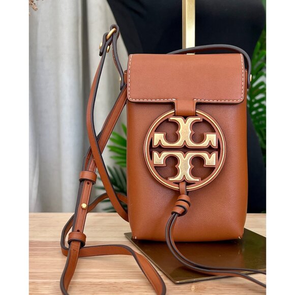 Tory Burch Handbags - TORY BURCH CAMEL BROWN MILLER CROSSBODY